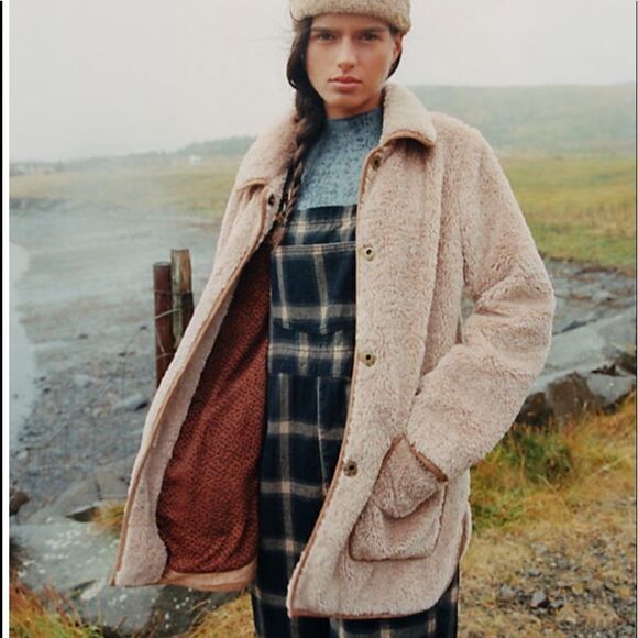 ANTHROPOLOGIE
Amina Sherpa Coat   - Picture 1 of 7